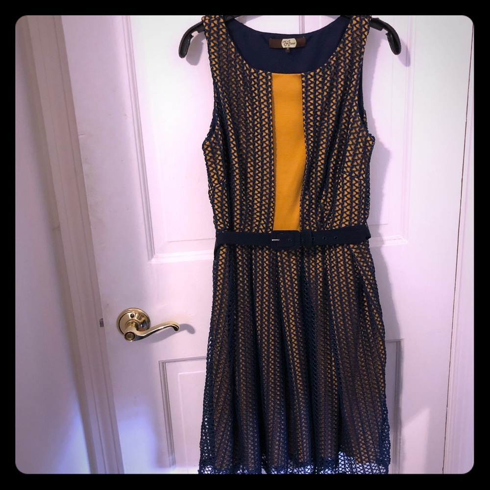 Eva Franco Fit & Flare Dress, Sz 8